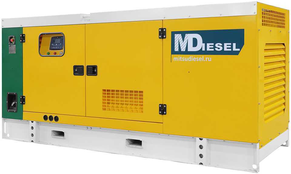 Резервный дизельный генератор МД АД-100С-Т400-1РКМ29 в шумозащитном кожухе Дизель электростанции фото, изображение