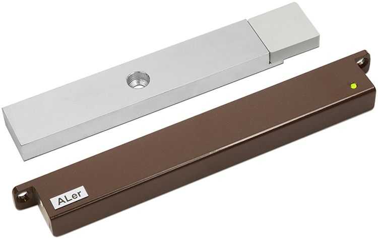 Экскон AL-200 Premium (коричневый) Электромагнитные замки для дверей фото, изображение