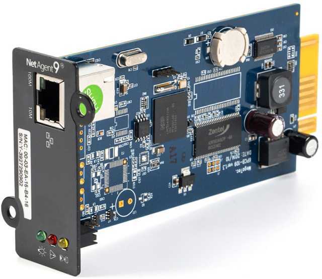 SNMP-модуль CY 504 Дополнительные устройства к источникам питания фото, изображение
