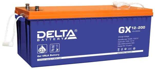 Delta GX 12-200 Xpert Аккумуляторы фото, изображение