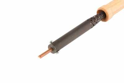 Паяльник электрический ЭПСН-03-40/220, деревянная ручка, Россия Сибртех Паяльники электрические фото, изображение