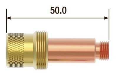 FUBAG Корпус цанги c газовой линзой ф3.2 FB TIG 17-18-26 (FB45V27) Аксессуары к горелкам TIG, MIG/MAG фото, изображение