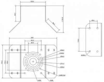 Dahua DH-PFA151 Кронштейны фото, изображение